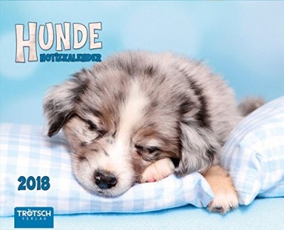 Notiz-Kalender Hunde 2018